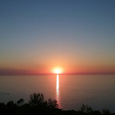 Muleta - Sonnenuntergang am Leuchtturm Cap Gros