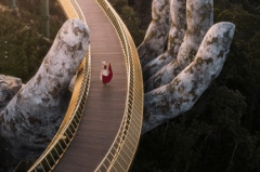 REISEN || Die Goldene Brücke „Cầu Vàng“, Vietnam